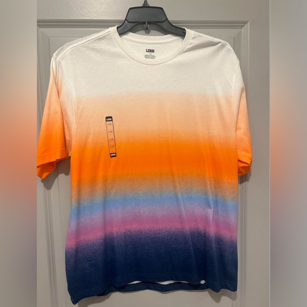 Men's Multicolor Gradient T-Shirt